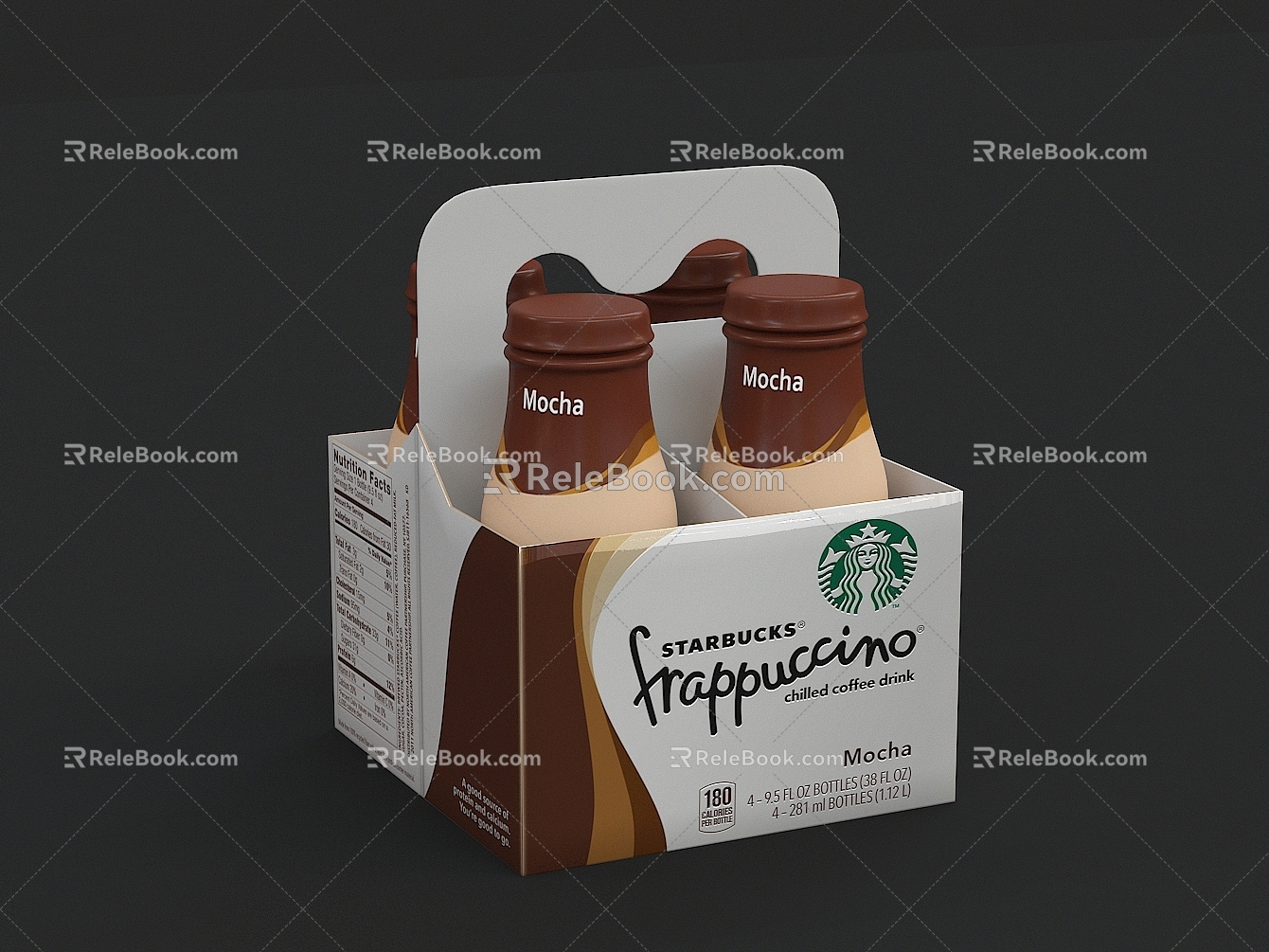 Modern Coffee Starbucks Coffee Drinks model