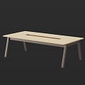 Modern table 3d model