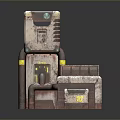 Sci-fi Items Sci-fi Components High-tech Components Sci-fi Equipment Sci-fi Scene Sci-fi Environment Game Scene 3d model