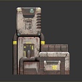 Sci-fi Items Sci-fi Components High-tech Components Sci-fi Equipment Sci-fi Scene Sci-fi Environment Game Scene 3d model