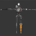 Modern Robot Toys 3d model