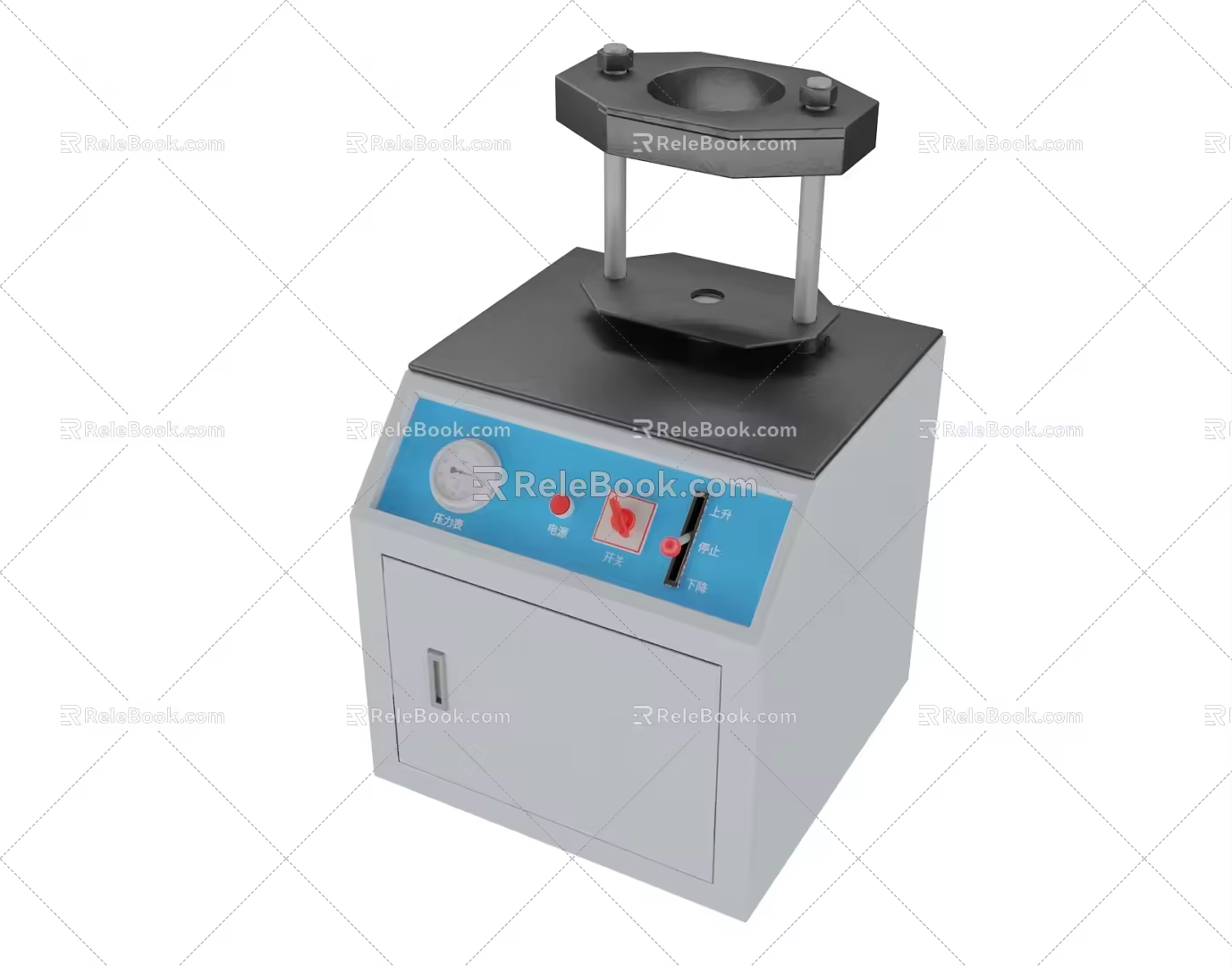 Electric stripper experimental equipment Civil engineering test 3d model