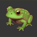 Frog Poison Frog Game Frog Reptile Cold Blooded Animal Reptile 3d model