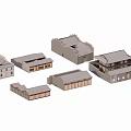 Ancient Architecture Miniature Models With Traditional Roof And Classical Design Elements 3d model