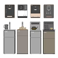 Modern Household Appliances Various Styles And Control Panels For Home Use