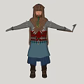 Characters 3d model