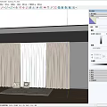 Elegant Layered Beige Thick Curtains With White Sheer For Window Room Decor