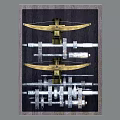 crossbow ancient crossbow mechanical crossbow Mohist organ 3d model
