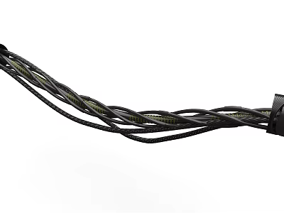 Industrial Equipment Cable Harness For Heavy Machinery Connection Applications 3d model