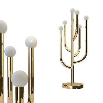 Light Luxury Floor Lamp 3d model