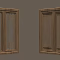 Traditional Chinese Wooden Furniture With Intricate Carved Patterns And Lattice Design