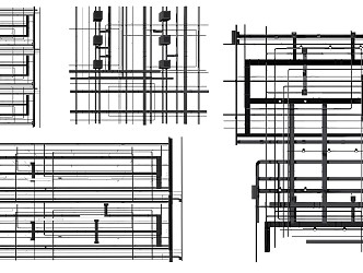 Industrial LOFT pipe ceiling combination 3d model