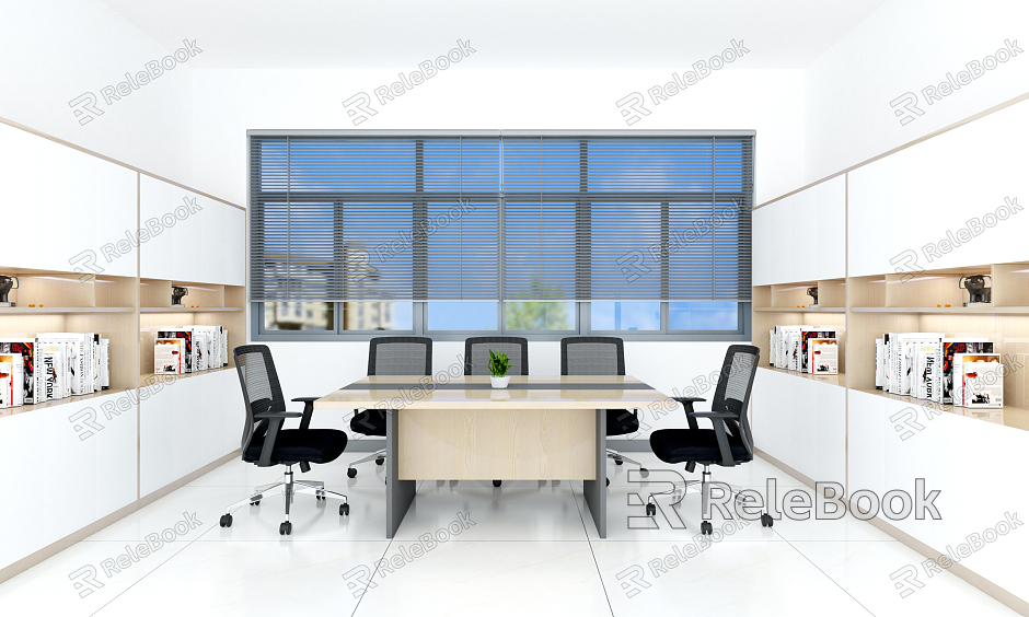 Modern Meeting Room Small Meeting Room model