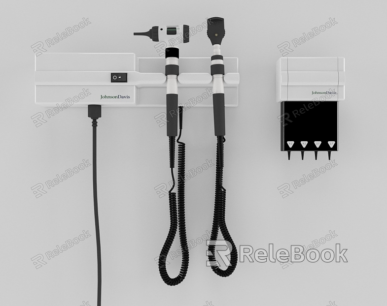 Modern eye detector wall-mounted diagnostic suit model