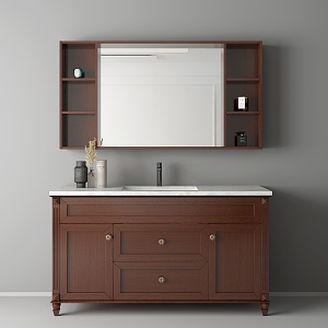 Bathroom Cabinet Bathroom Cabinet Washstand 3d model