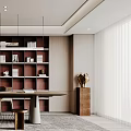 Modern study 3d model