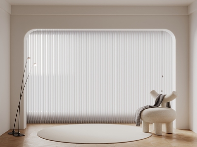 Modern venetian blinds 3d model