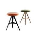 Modern Stool Dining Stool 3d model