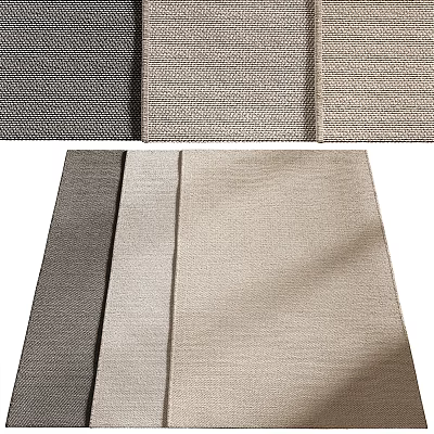 Square Rugs In Various Colors And Textures 3d model Square Rugs In Various Colors And Textures 3d model