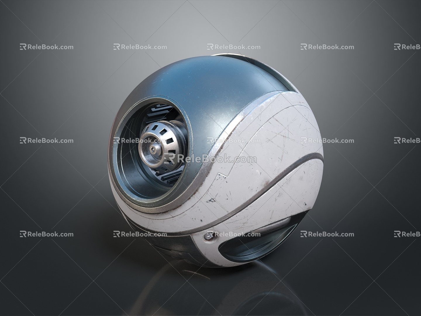 Monitor monitoring head security monitoring surveillance camera camera security camera remote monitoring 3d model