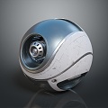 Monitor monitoring head security monitoring surveillance camera camera security camera remote monitoring 3d model