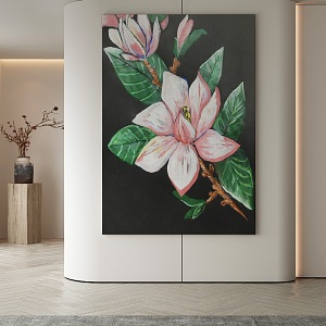 Quiet Decorative Painting 3d model