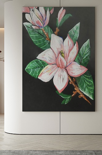 Quiet Decorative Painting 3d model