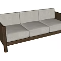 Modern Multiplayer Sofa 3d model