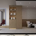 Elegant Bright Hair Salon Interior With Light Wood Decor LED Mirrors And Comfortable Styling Chairs
