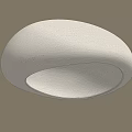 Quiet ceiling lamp cream ceiling lamp 3d model