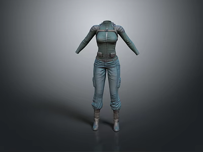 Special Forces Clothing Special Forces Clothing Special Forces Equipment Special Equipment Combat Clothing Field Uniform Military Uniform 3d model