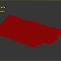 3D Topographic Map Showing Mountainous Landscape With River Valleys And Terrain Details
