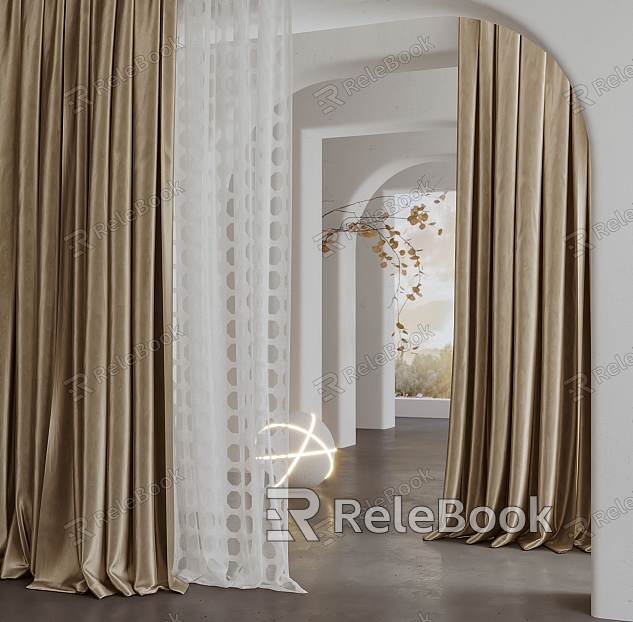 Modern Curtains model