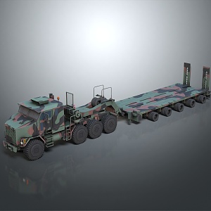 Military Truck Military Transporter Military Transporter Armed Transporter Armored Transporter 3d model