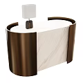Reception desk lamp 3d model