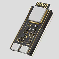 High Quality Electronic Circuit Board Module With Microchip And Gold Pins
