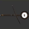 Traditional String Musical Equipment With Gourd Resonator Long Neck And Bow