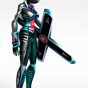Shivell Goddess of War 3d model
