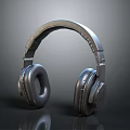 Modern Over Ear Headphones With Comfortable Leather Ear Cushions And Adjustable Headband