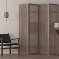 Modern Screen Modern Screen Partition Plain Screen 3d model