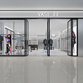 Modern Clothing Store 3d model