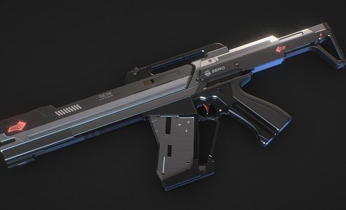 Rifle 3d model