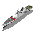 stealth cruiser 3d model