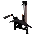 Fitness Equipment For Leg Exercise With Adjustable Bench And Resistance System