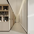 Modern Elegant Beauty Hair Salon Interior With Styling Chairs And Mirrors