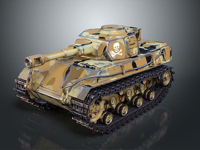 Modern Tanks Military Vehicles 3d model