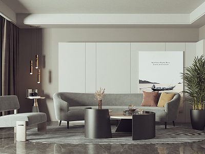 Living room 3d model