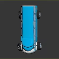School Bus Old School Bus Small Bus Small Bus Small Van Unmanned Bus School Bus 3d model