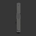 Modern Semi Automatic Pistol With Metal Slide Black Grip And Sleek Modern Design