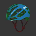 Blue Van Rysel Giro Pro MIPS Cycling Helmet With Ventilated Design And Safety Technology